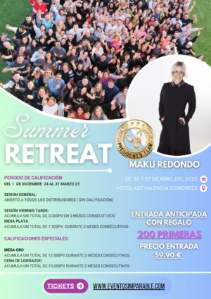 Próximo evento día 25, 26 y 27 de Abril 2025